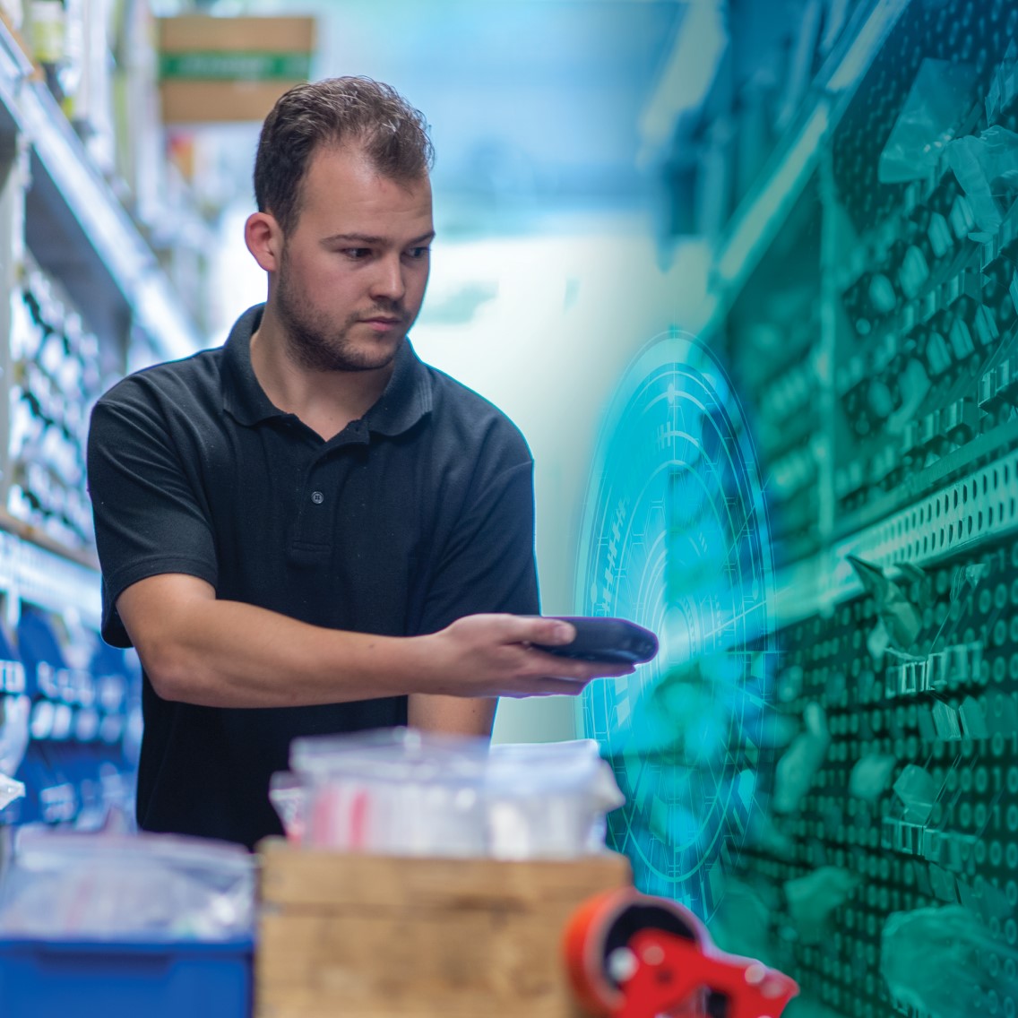 isah-lösung-scsn-supply-chain-integration-scanner-lager