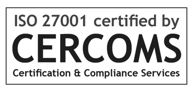 cercoms isah iso 27001 certified
